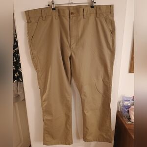 Carhartt Men's Khaki Rugged Professional Relaxed Fit Pants 44x30